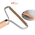 Portable Lint Remover Clothes Fuzz Fabric Shaver Brush Tool Power-Free Fluff Removing Roller for Sweater Woven Coat - menochic